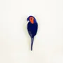 Brooches - Ara brooch in horn and two-tone lacquer - beige and khaki - L INDOCHINEUR X RIVÊT
