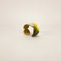 Bracelets - Nymph cuff in blond horn and orange lacquer, size M - L INDOCHINEUR X RIVÊT