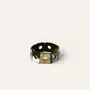 Bracelets - Articulated bracelet with square, round, openwork pieces in blond horn - L INDOCHINEUR X RIVÊT