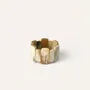 Bracelets - Articulated bracelet rectangular pieces in black African horn - L INDOCHINEUR X RIVÊT