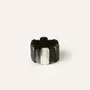 Bracelets - Articulated bracelet rectangular pieces in black African horn - L INDOCHINEUR X RIVÊT