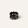 Bracelets - Articulated bracelet with 2 crown pieces in blond horn - L INDOCHINEUR X RIVÊT