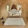 Bed linens - Luxury Duvet Cover Set Catene Collection, Bronze - CROWN GOOSE