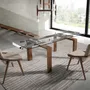Chairs - Walnut legs Dining table chair - ANGEL CERDÁ