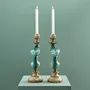 Objets de décoration - Lot de 2 bougeoirs perroquets - WERNS