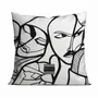 Coussins textile - Coussin décoratif White Elongi 45 x 45 - Design by BRASS - ARTDECORIS