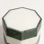 Coffee tables - Marble & Natural Stone Side Table — Gisou Bicolour - STUDIO GAÏA