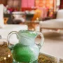Vases - Vase Bloom en verre soufflé, vert, petit - ANTHOLOGIST