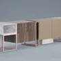 TV stands - Detroit Tv Unit Handmade in Portugal By Porus Studio - PORUS STUDIO