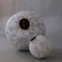 Lampadaires - Lampadaires Dvo — Duo de lumière sculptural en fibre de chanvre - PLETOSTUDIO