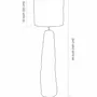 Floor lamps - Gley Floor Lamp — Sculpture Base & Linen Shade - PLETOSTUDIO