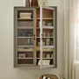 Ensembles muraux - Armoire murale VIVA, 2 portes - noire - NORDAL