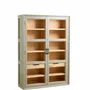 Ensembles muraux - Armoire murale VIVA, 2 portes - noire - NORDAL