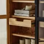 Ensembles muraux - Armoire murale VIVA, 2 portes - noire - NORDAL