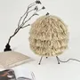 Lampadaires - Lampadaire GUNYA — Éclairage sculptural en laine à la chaleur organiqu - PLETOSTUDIO