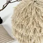 Lampadaires - Lampadaire GUNYA — Éclairage sculptural en laine à la chaleur organiqu - PLETOSTUDIO