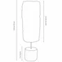 Lampadaires - Lampadaire BAVO — Éclairage sculptural fait main - PLETOSTUDIO