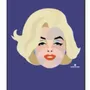 Affiches - Feuille illustrée de Marilyn - KALIDOSKOPIO