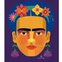 Affiches - Feuille de fleurs illustrées - KALIDOSKOPIO