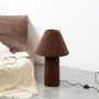 Lampadaires - Moss L — Lampadaire sculptural enveloppé de fil bouclé - PLETOSTUDIO