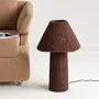 Lampadaires - Moss L — Lampadaire sculptural enveloppé de fil bouclé - PLETOSTUDIO