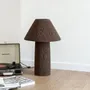 Lampadaires - Moss L — Lampadaire sculptural enveloppé de fil bouclé - PLETOSTUDIO