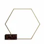 Floor lamps - Hexagon Floor Lamp Handmade in Portugal By Poru Studio - PORUS STUDIO