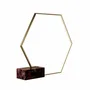 Floor lamps - Hexagon Floor Lamp Handmade in Portugal By Poru Studio - PORUS STUDIO