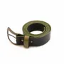 Leather goods - OCTAVE black leather belt - MONSIEUR CHARLI