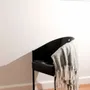 Throw blankets - TOM grey acrylic plaid - MONSIEUR CHARLI