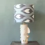 Table lamps - Miró handbuilt ceramic lamp unique art piece - STUDIO WILD ORANGE