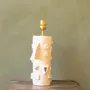 Table lamps - Miró handbuilt ceramic lamp unique art piece - STUDIO WILD ORANGE