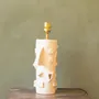 Table lamps - Miró handbuilt ceramic lamp unique art piece - STUDIO WILD ORANGE