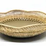 Trays - Ceramic x Rattan Tray - SATCHA