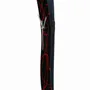 Clocks - Geo black-red wall clock 6x41 cm - CARNEOL GLASS