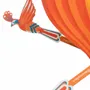 Outdoor decorative accessories - Alain Ballon weather vane - LES RITOURNAILES