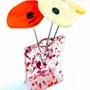 Christmas garlands and baubles - Large rustic Christmas hanger with a pine tree - CARNEOL GLASS