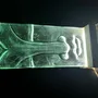 Floral decoration - Pink-Blue glass stake for pots 40 cm - CARNEOL GLASS
