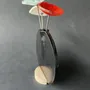 Vases - Round vase in black 13 cm - CARNEOL GLASS