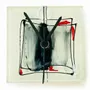 Clocks - Amasonas grey-silver wall clock 10x70 cm - CARNEOL GLASS