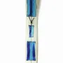 Clocks - Cubie white-grey wall clock 10x41 cm - CARNEOL GLASS