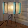 Lampes de table - LAMPE POP STRIPE LE GLACIER - ZARALOBO