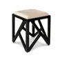 Stools - RHEA - Lacquer Stool - MAI HOME DECOR PTE LIMITED