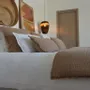 Bed linens - TINO COTTON AND LINEN CINNAMON WAFFLE DUVET - MAISON D'ÉTÉ