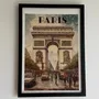 Objets de décoration - Affiche Arc de Triomphe Vintage - ËME CULTURE ART