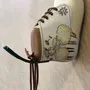 Chambres d'enfants - Cintres créatifs faits à la main, peinture  bottes de bébé - GILDE SCARTI E MESTIERI