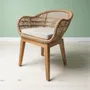 Fauteuils - Fauteuil outdoor en teck  grade A - CHT12 - BALINAISA