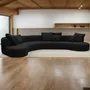 Canapés pour collectivités - Organic Gamma Black | Canapé sur mesure - CREARTE COLLECTIONS