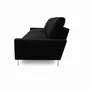 Sofas for hospitalities & contracts - Narciso Black Velvet | Sofa and armchair - CREARTE COLLECTIONS