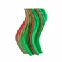 Office design and planning - Vase "Heat Wave" | Multi-color, Green/Red - AUURA